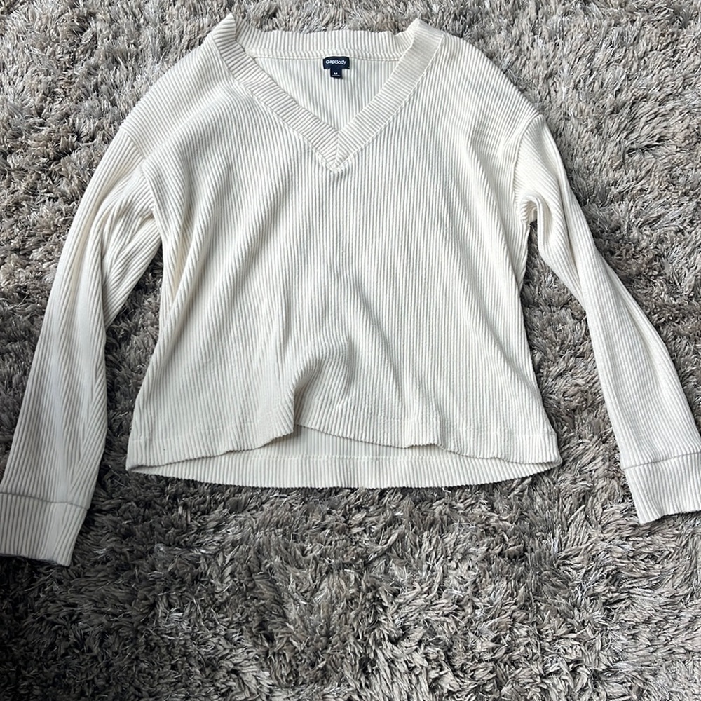 Cream sweater
